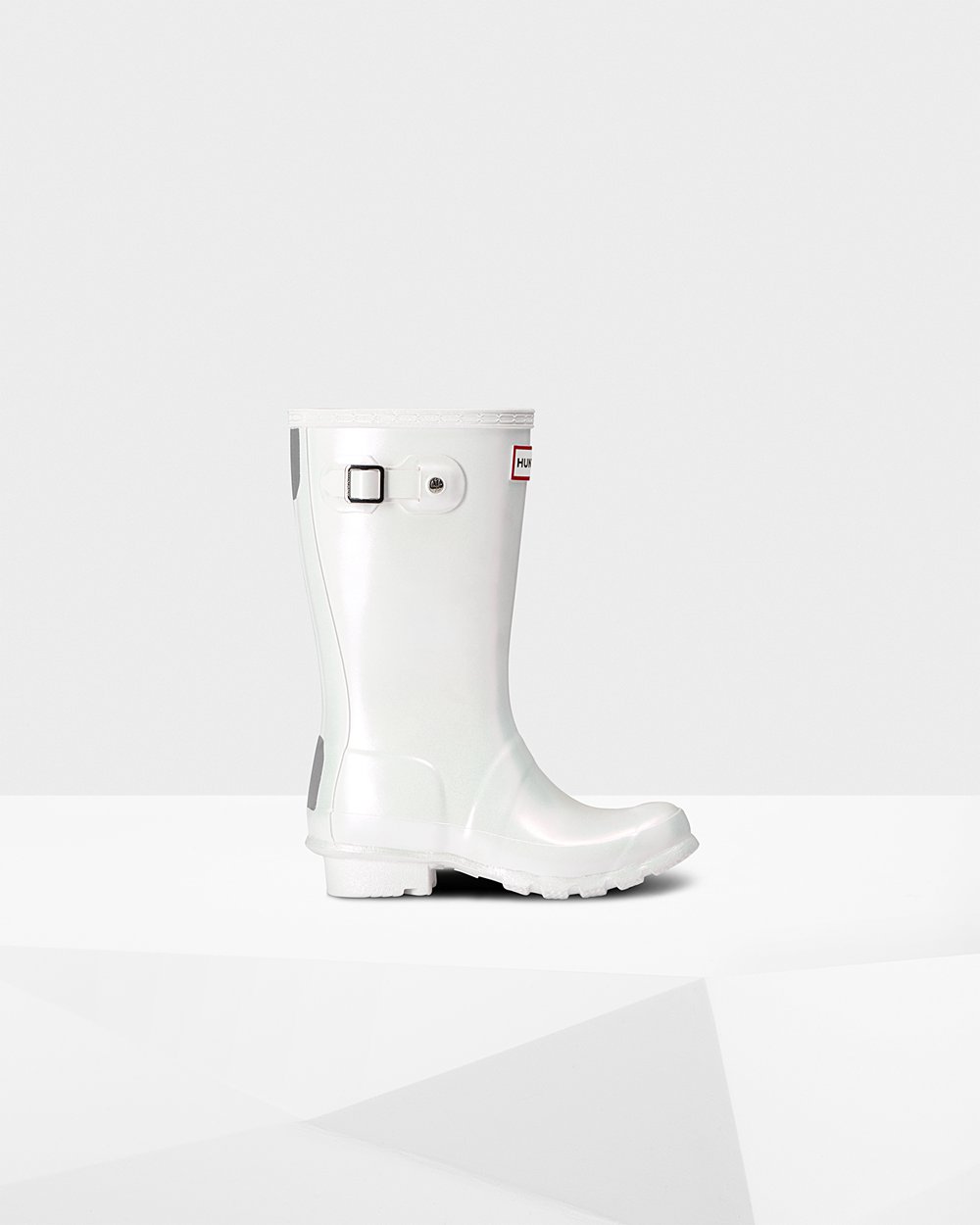 Kids Hunter Original Big Nebula - Rain Boots Silver - 1358-VAOLB